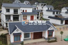 合成樹脂瓦屋面出現(xiàn)凹凸不平的原因