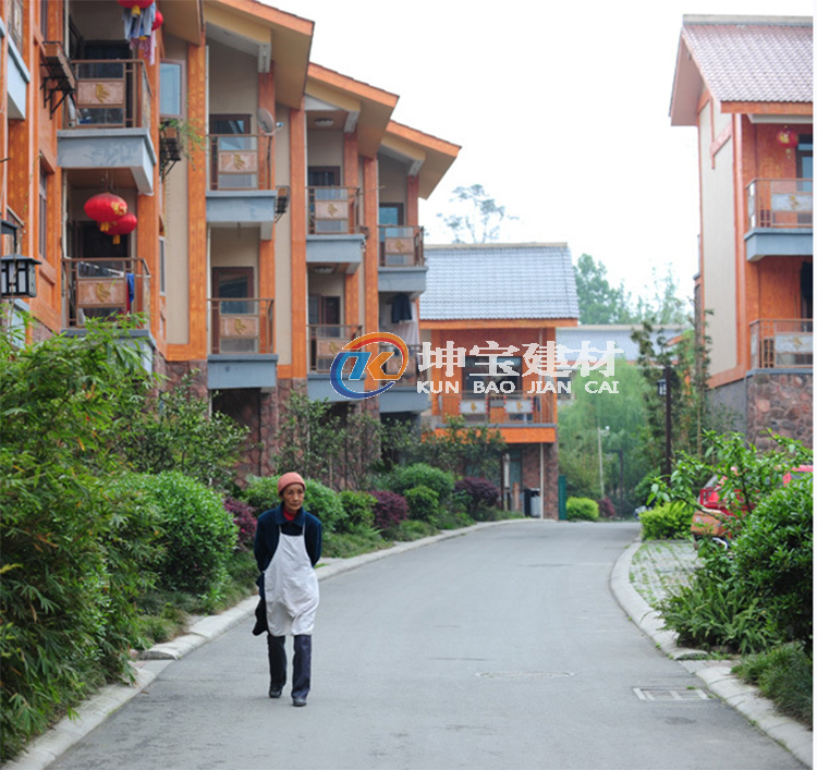 成都溫江萬春鎮(zhèn)幸福村合成樹脂瓦案例